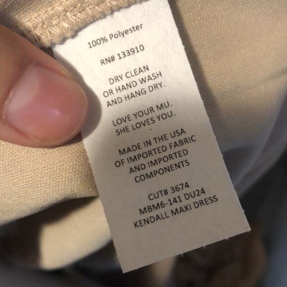 Show Me Your Mumu SMYM Kendall dune maxi dress NEW SMALL - Picture 7 of 8